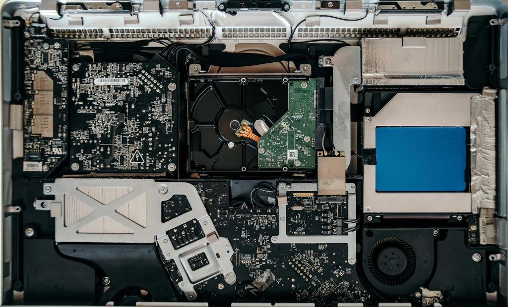 heavy app use that causes a laptop to overheat