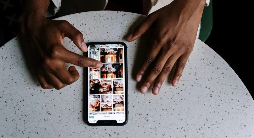 selected backup folders used to back up your phone photos without extra clutter