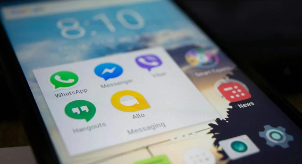 phone privacy menu used to review app permissions on a phone